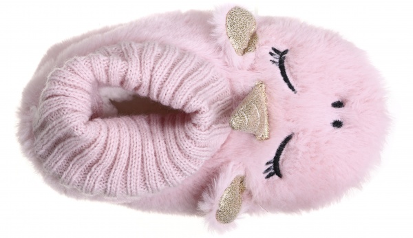 Тапочки детские Maxwin KIDS Зверята Единорог р.23 розовый 