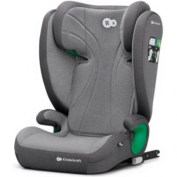 Автокрісло Kinderkraft Junior Fix 2 i-Size Rocket сірий KCJUFI20GRY0000