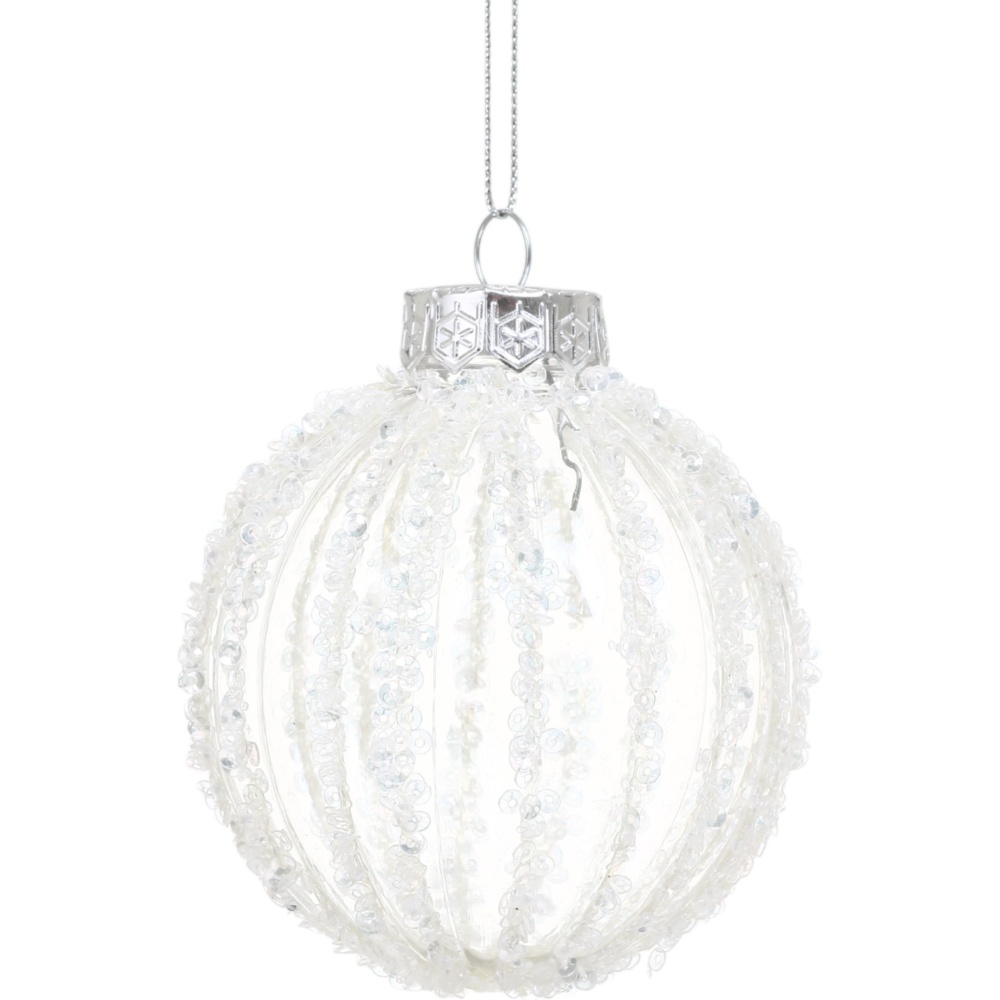 Набор елочных шаров 25-B-8cm d 80 мм 6 шт./уп.