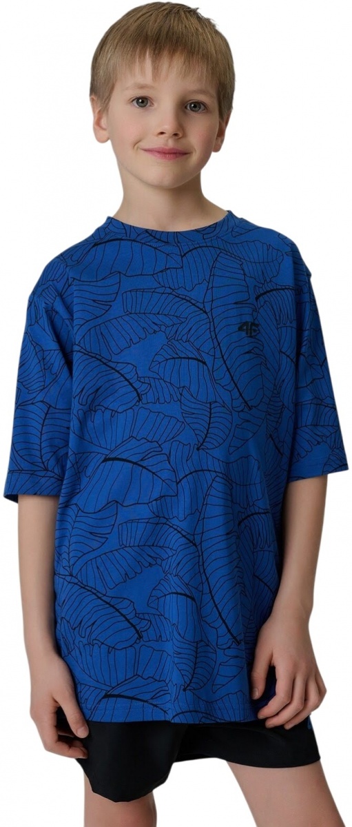 Футболка 4F TSHIRT M3285 4FJWSS26TTSHM3285-36S р.158 голубой — фото 1