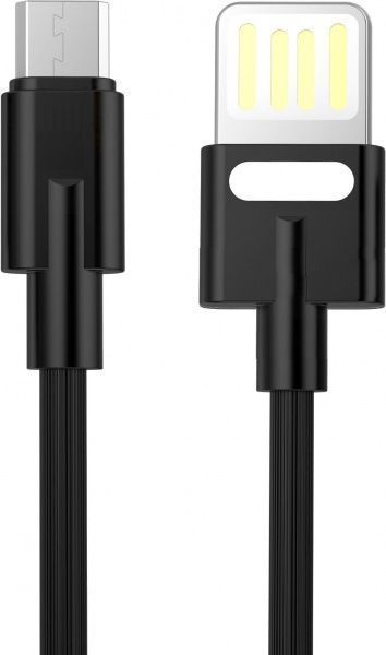 Кабель Nomi USB – microUSB 1 м чорний (480528) dcpq 10m 
