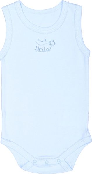 Полукомбинезон унисекс Фламинго 44 373-212 р.68 голубой 