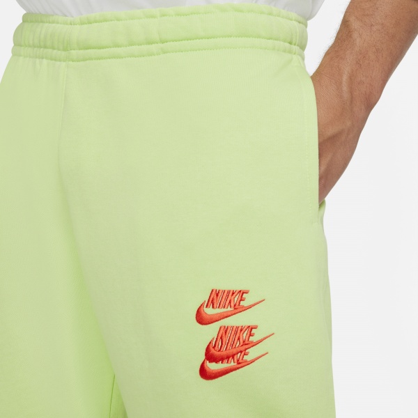 Штани Nike M NSW CF FT PANT WTOUR DD0884-383 р. L салатовий