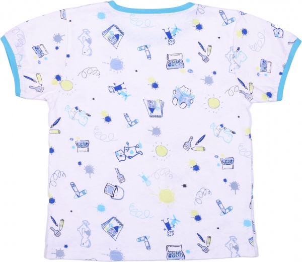 Піжама дитяча для хлопчиків Фламінго 222-130 р.98 білий 