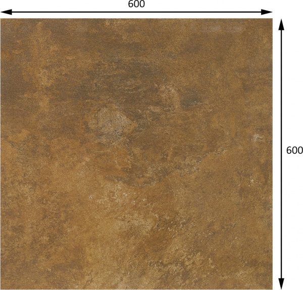 Плитка Allore Group Iron Rust F PC 60х60 R Semi Lappato 1 