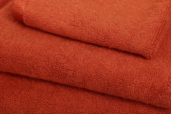 Полотенце махровое Glossy 30x50 см красный Texpol 