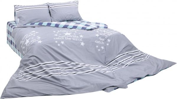 Комплект постельного белья Rialto семейный серый La Nuit 