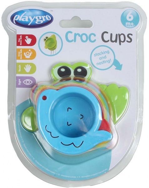 Пирамидка-конструктор Playgro Чашечки-формочки 4 928