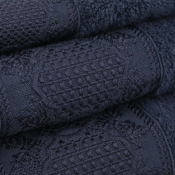 Полотенце махровое Marsilya 70x140 см синий Issimo 