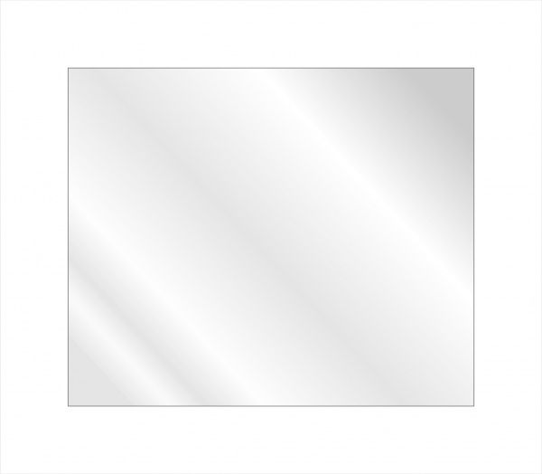 Зеркало настенное ЛАДА ГІВА 252 600х500 пк крепление универсальное 