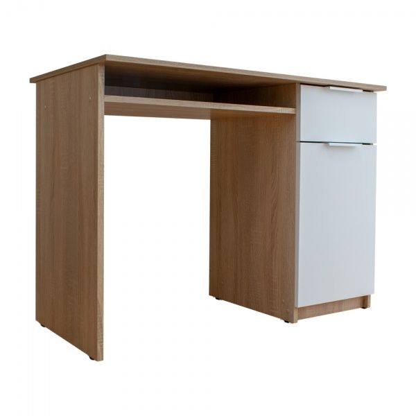 Стол письменный DC Дален дуб сонома/нимфея альба 