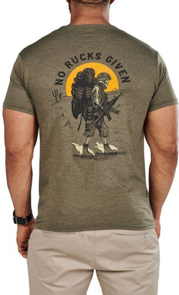 Футболка чоловіча 5.11 Tactical No Ducks Given 223 41191YF-223 р. L зелений