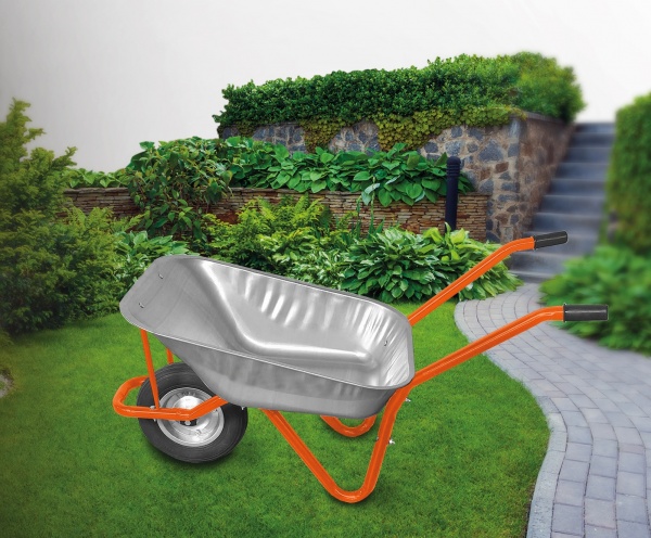 Тачка садовая одноколесная TС-120/80