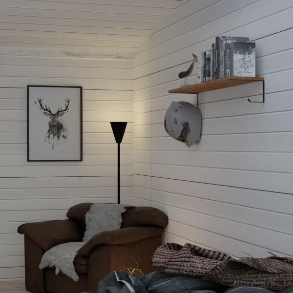 Кронштейн для полок Valore Крюк двойной Loft SB-DH-21