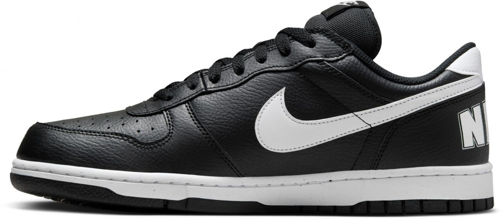 Кроссовки мужские демисезонные Nike BIG NIKE LOW 355152-016 р.45,5 черные