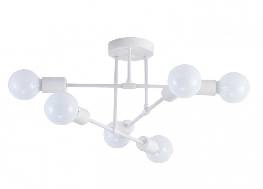 Люстра ELIOS 6x6 Вт E27 білий DL1015