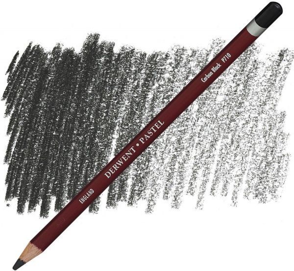 Олівець пастельний Pastel P710 Чорний вугільний Derwent