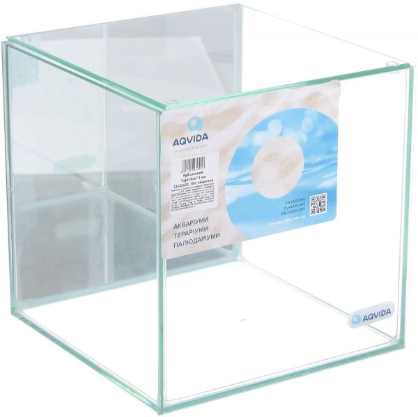 Аквариум Aqvida Стеклянный куб 