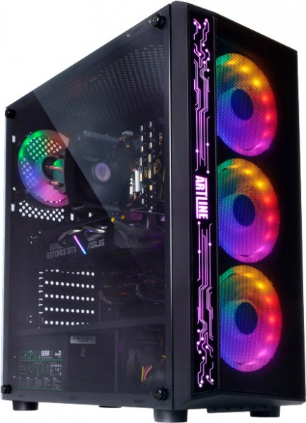 Компьютер персональный Artline Gaming X39 (X39v42) black