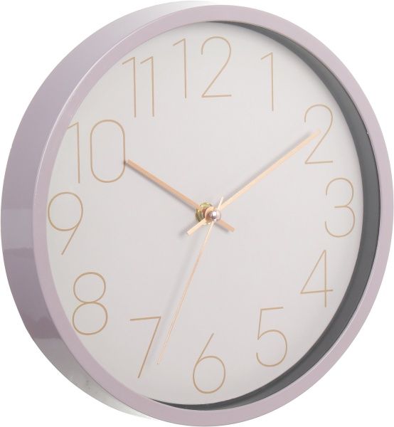 Часы настенные Time 30.5 см серый