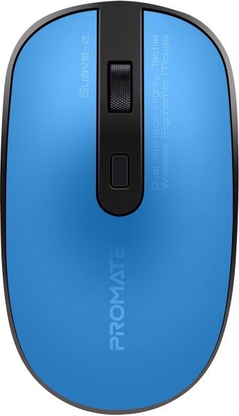 Мишка Promate Suave-2 Wireless Blue 