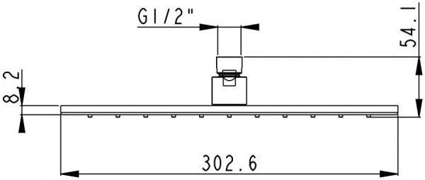 Стельова лійка Aqua Rodos 014CP