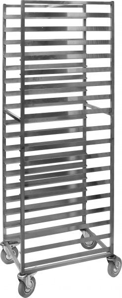 Стеллаж производственный кондитерский шпилька 18 уровней Tehma 650x420x1800 мм нержавеющая сталь