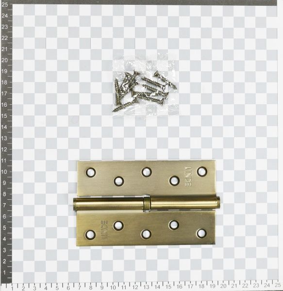 Петля съемная Linde H-120L MACC 125x75x2,5 мм матовая бронза левая 1 шт