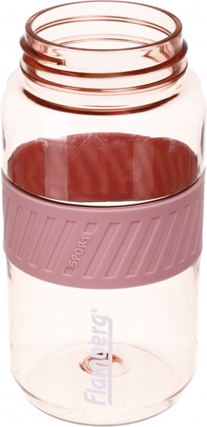 Пляшка для води Style 500 мл рожевий Flamberg