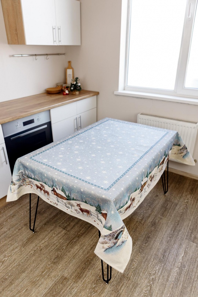 Скатерть Хутор 135x135 см La Nuit