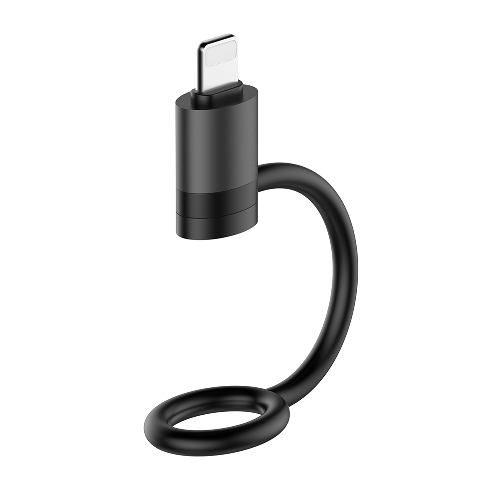 Адаптер із роз'ємами ColorWay Lightning To USB-C чорний (CW-AD-LC) black (CW-AD-LC)