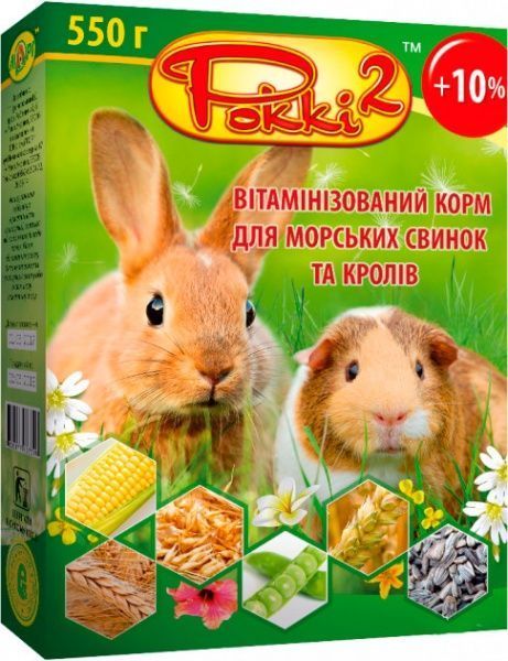 Корм Роккі для морських свинок і кроликів 550 г