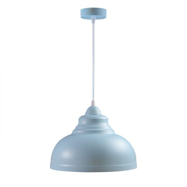 Підвіс Светкомплект Loft PLC 412 1x40 Вт E27 блакитний 