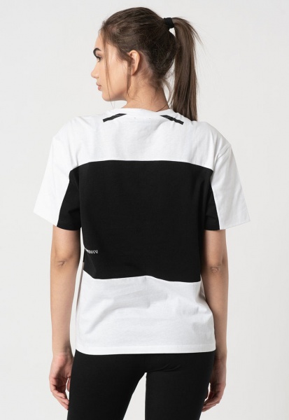 Футболка EA7 T-SHIRT 3KTT04-TJ9ZZ-1100 р.S білий