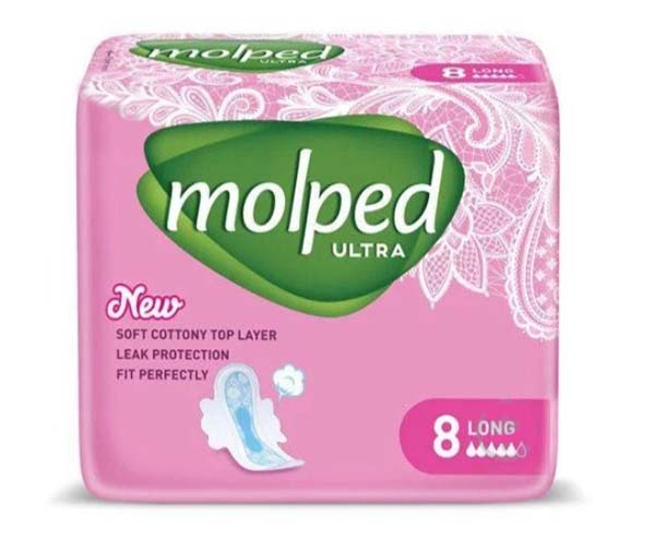 Прокладки гигиенические Molped Ultra Long super 8 шт.