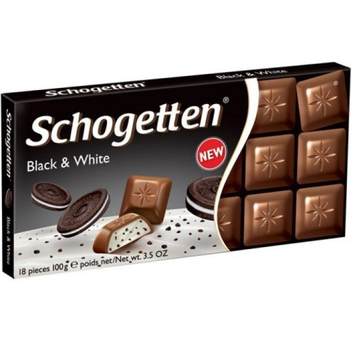 Молочний шоколад Schogetten Black&White