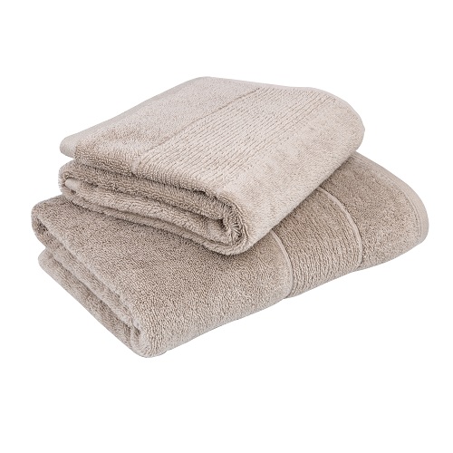 Рушник махровий 50x85 см бежевий Noble 