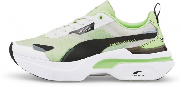 Кроссовки Puma Kosmo Rider Wns 38311301 р.UK 4,5 бело-зеленый