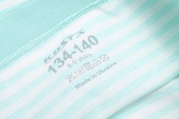 Трусы для девочек KOSTA 1500-5 р.122–128 голубой 