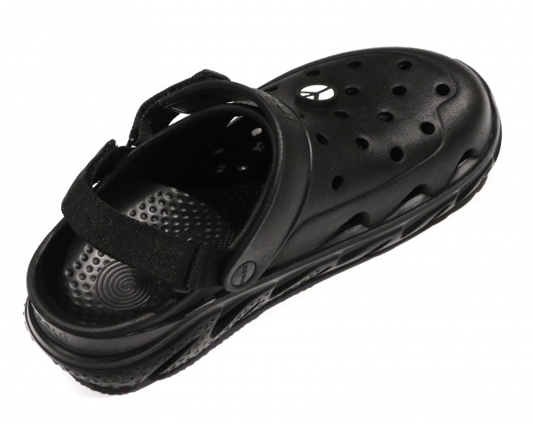 Сабо Coqui 6431 BLACK VELCRO + AMULET 6431-703-2200 р.46 черный