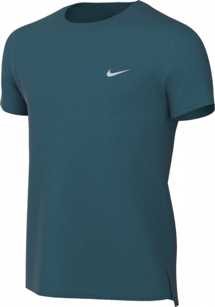 Футболка Nike B NK DF MILER SS FD0237-381 р.S зелений