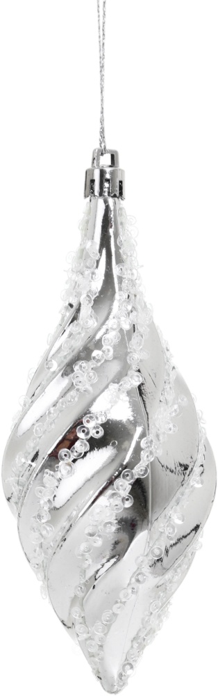 Игрушка на елку Подвеска формовая звезда/сосулька 9/12/13 см в ассортименте 2 шт./уп.