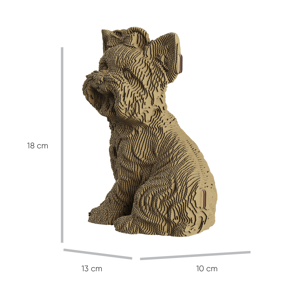 Конструктор картонный Cartonic 3D Puzzle YORKSHIRE TERRIER CARTYORK