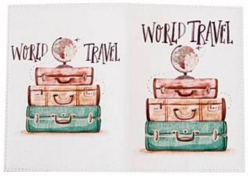 Обкладинка для паспорта World travel 