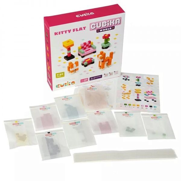 3D-конструктор Cubika World Дом кошки