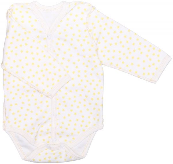 Боди Bambinelli желтая звездочка р.74 белый с рисунком 