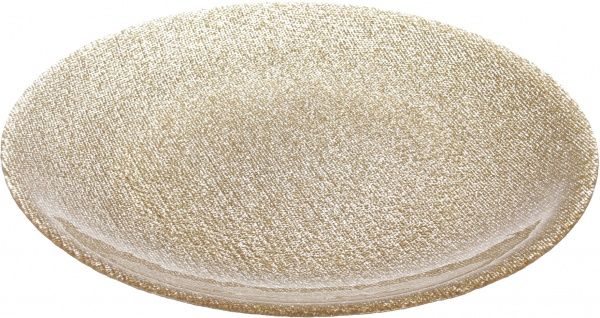 Блюдо Seta 33 золотий Dekor Cam 