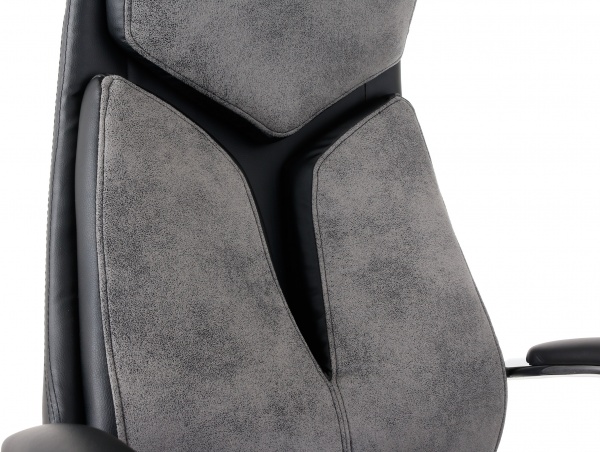 Крісло Шіплі NF-8932 чорно-сірий 