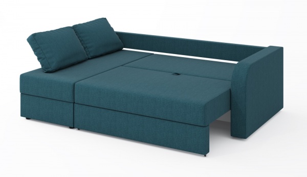 Диван кутовий SOFYNO Балтика лівий темно-синій 2300x1550x730 мм