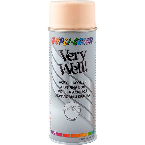 Эмаль аэрозольная Dupli-Color Very Well RAL 1015 слоновая кость глянец 400 мл